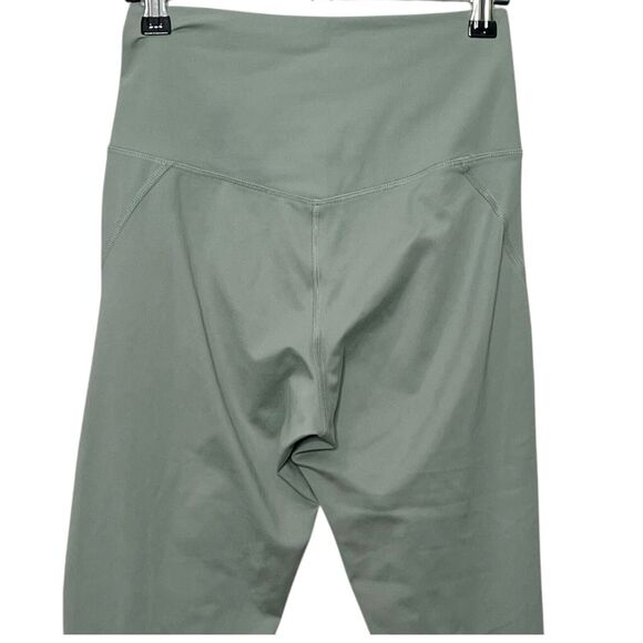 Girlfriend Collective High Waist Cropped Leggings Green Compressive Women’s S - Picture 6 of 11